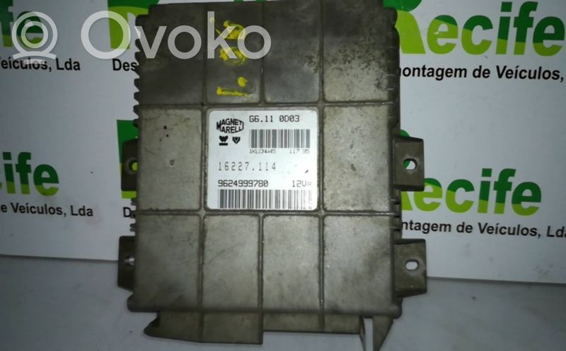 Peugeot 106 Variklio valdymo blokas 