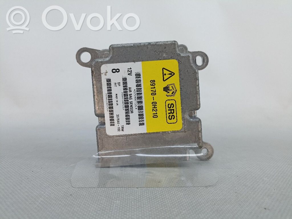 Airbag control unit/module   891700H210,337644102