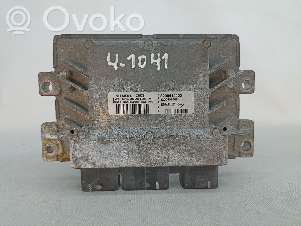 Variklio valdymo blokas   8200414422,8200401568,S120200102A