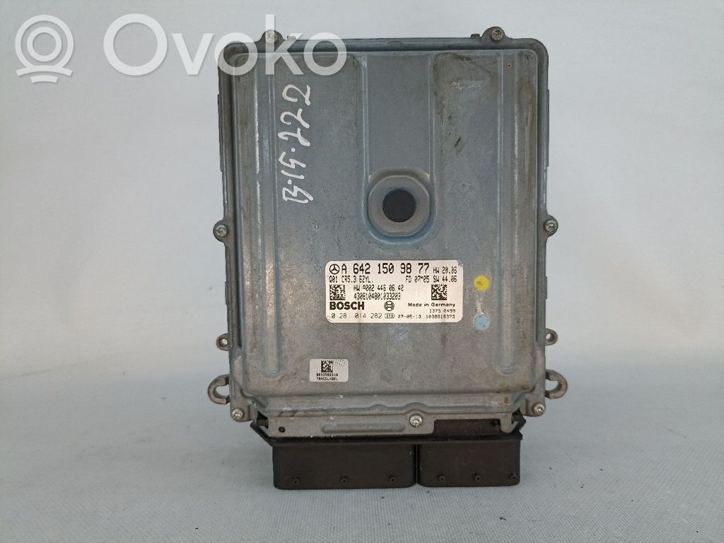 Engine control unit/module   A6421509877,0281014282