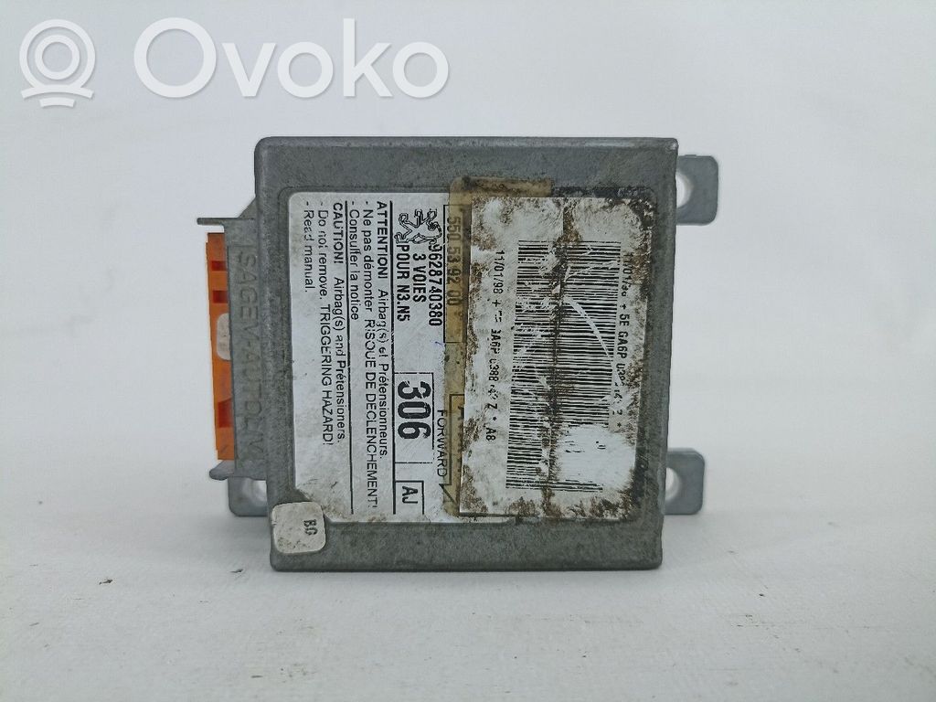 Peugeot 306 Unitate/modul de comandă airbaguri 