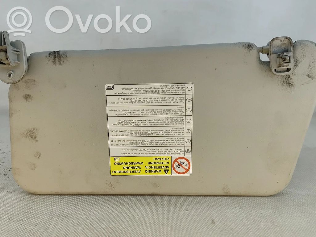 Sun visor   NV
