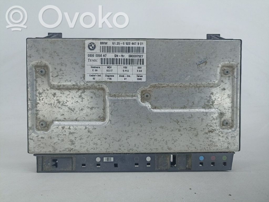 Sėdynės valdymo blokas   FRENTE,61356920447,ESQUERDO