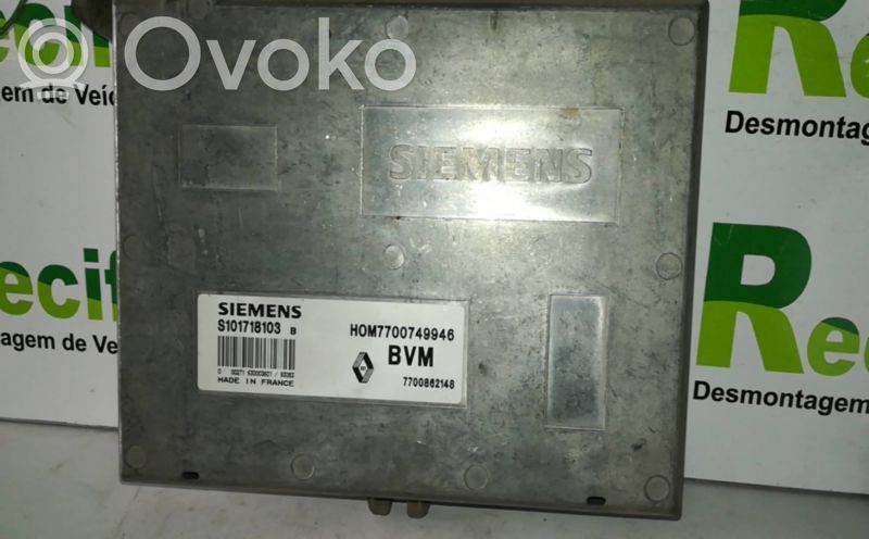 Engine control unit/module   S101718103,7700749946