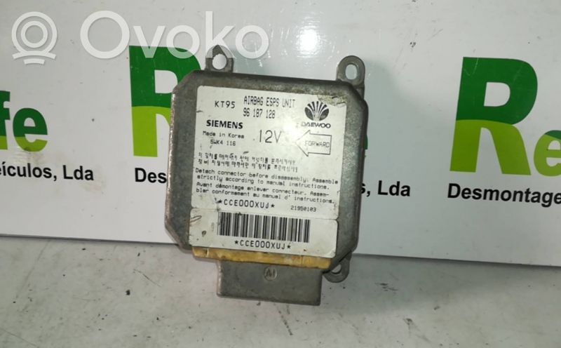 Airbag control unit/module   96187128,5WK4116