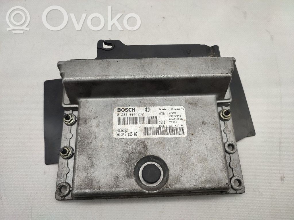 Moottorin ohjainlaite/moduuli   0281001262,9624519580