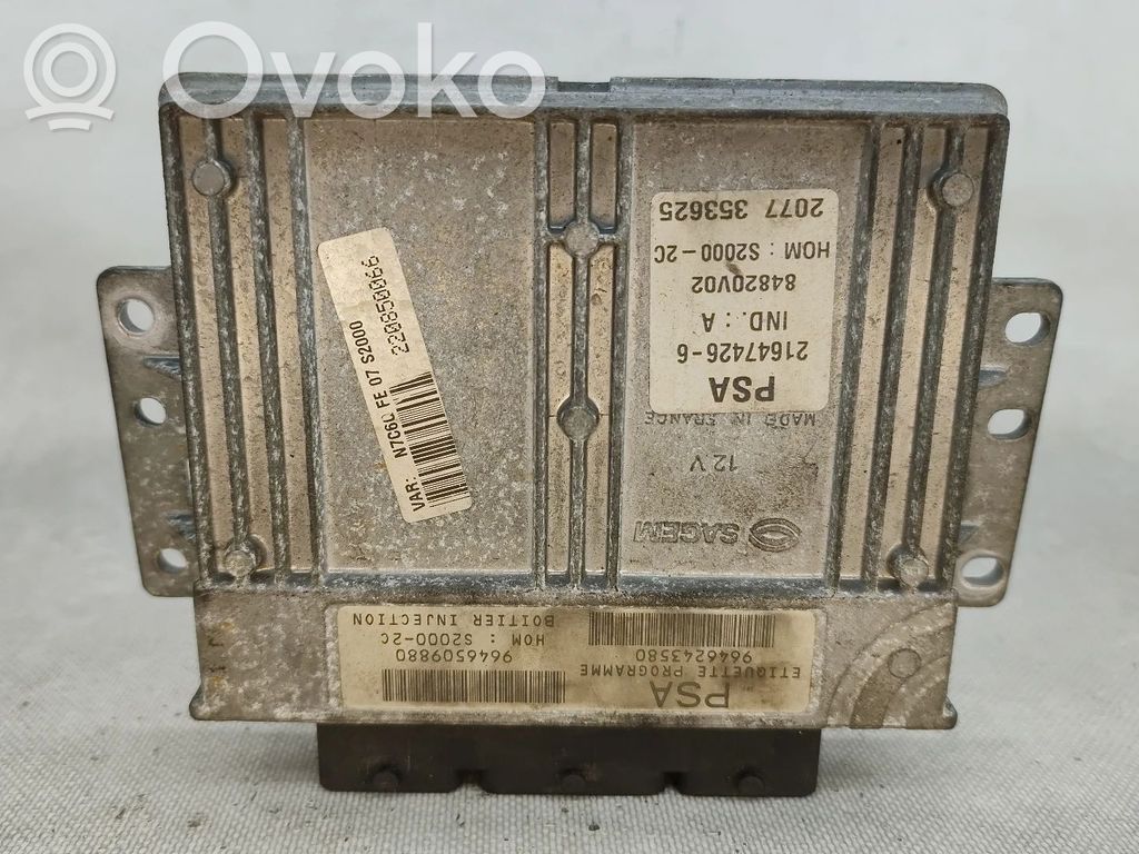 Citroen Xsara Calculateur moteur ECU 