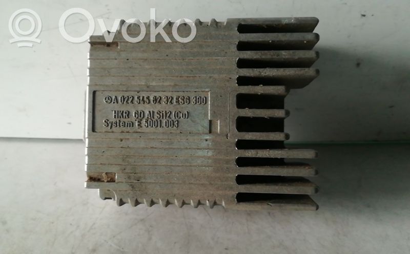 Mercedes-Benz E W210 Motor aerotermă/rezistor ventilator 