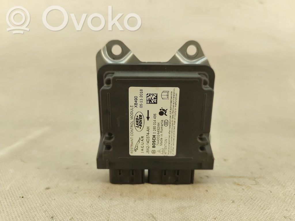 Airbag control unit/module   J8A214D374AH,0285014496