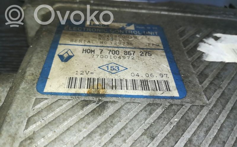 Engine control unit/module   R04080001H,7700867275