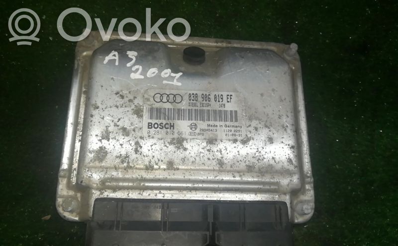 Unidad de control/módulo del motor   038906019EF,0281010561
