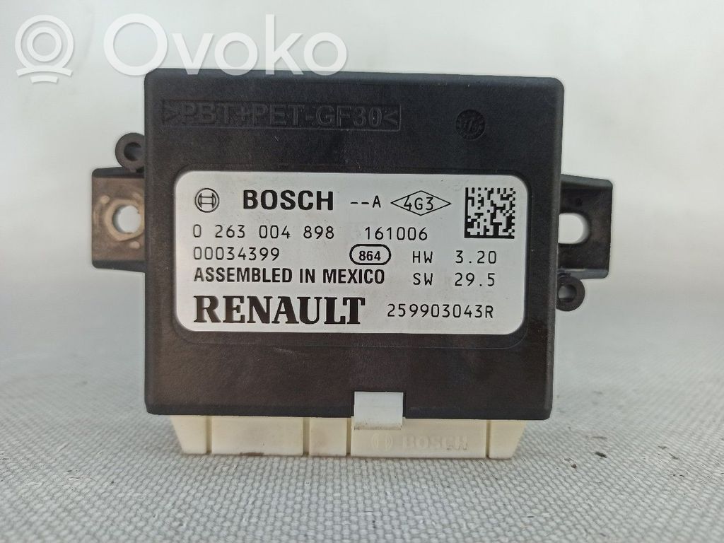 Renault Talisman Sensor de aparcamiento PDC 
