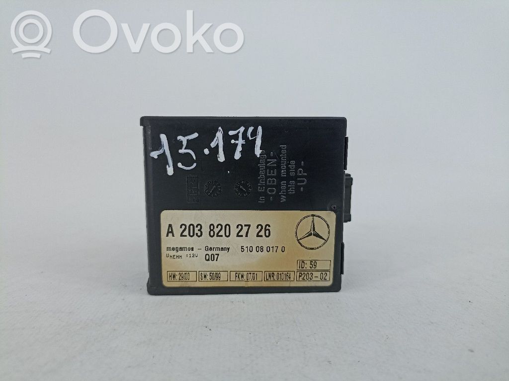 Sterownik / Moduł ECU   A2038202726