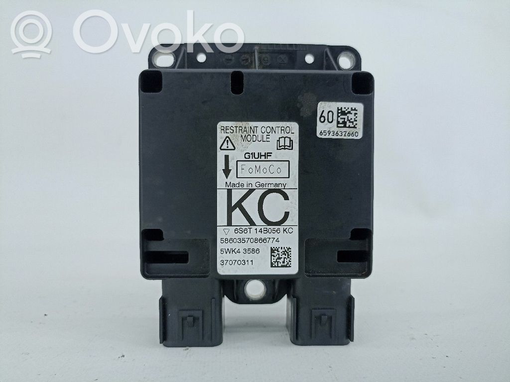 Unitate/modul de comandă airbaguri   6S6T14B056KC,5WK43586