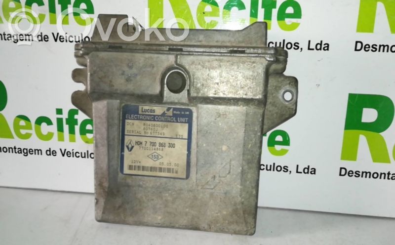 Engine control unit/module   R04080010G,7700114868,7700868300