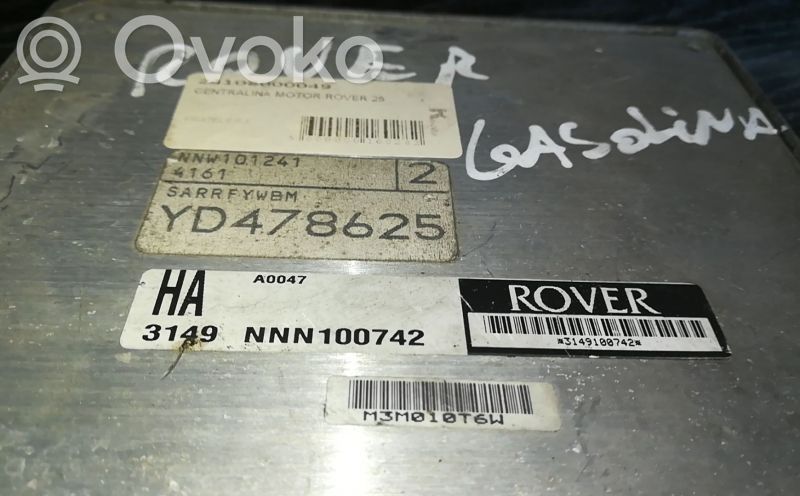Rover 25 Unidad de control/módulo del motor 