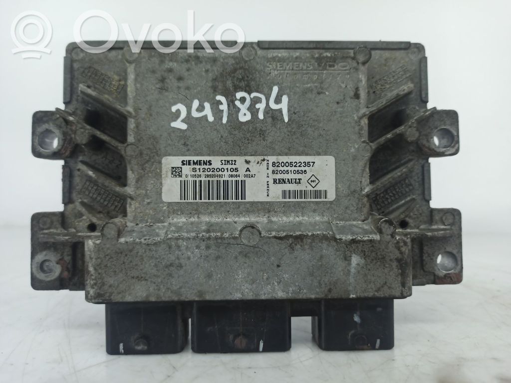 Unidad de control/módulo del motor   8200522357