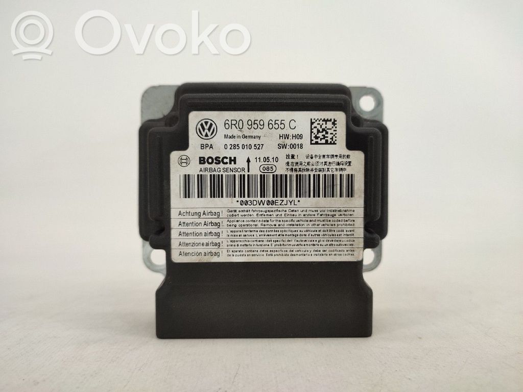 Skoda Fabia Mk2 (5J) Centralina/modulo airbag