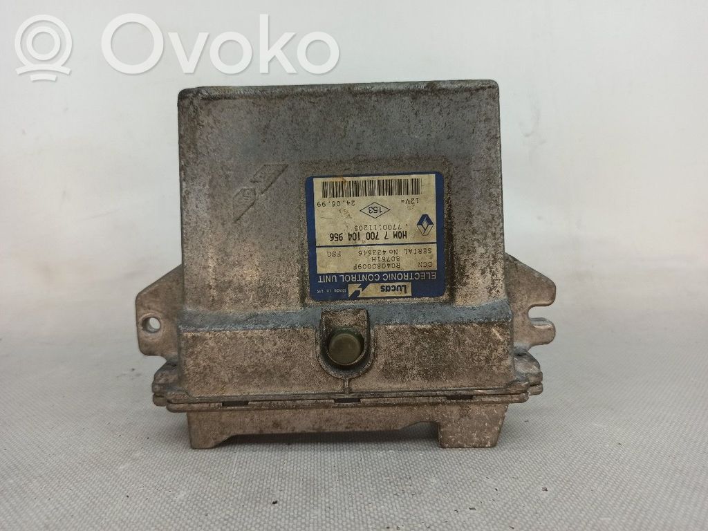Motorsteuergerät/-modul   HOM7700104956,7700111205,R04080009F
