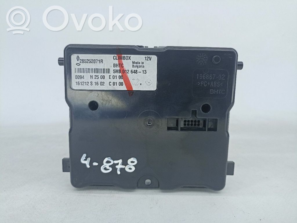Engine control unit/module   CLIMATRONIC,285252071R,5HB01264813