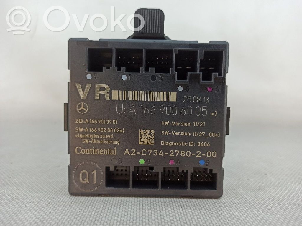 Mercedes-Benz A W176 Unitate/modul de control motor 