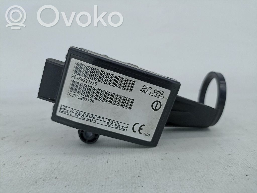 Ignition-blocking relay   5WY7006B,P04602273AB