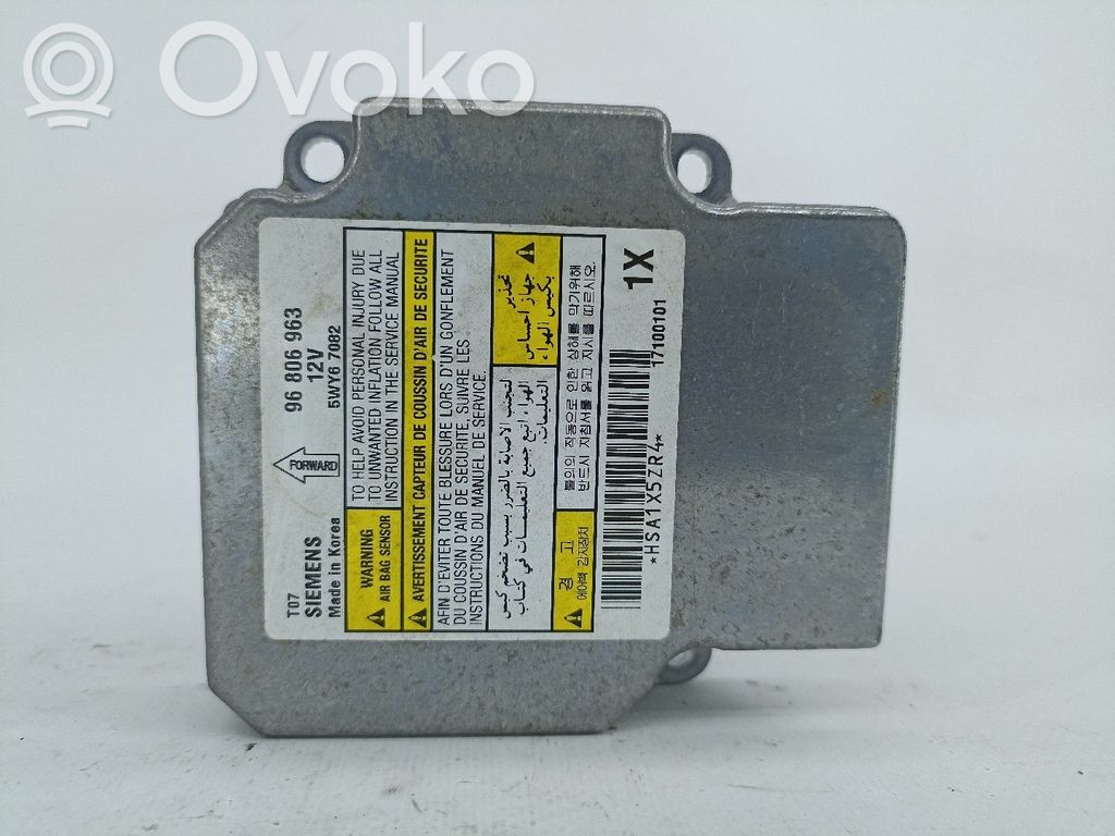 Unidad de control/módulo del Airbag   96806963,5WY67082