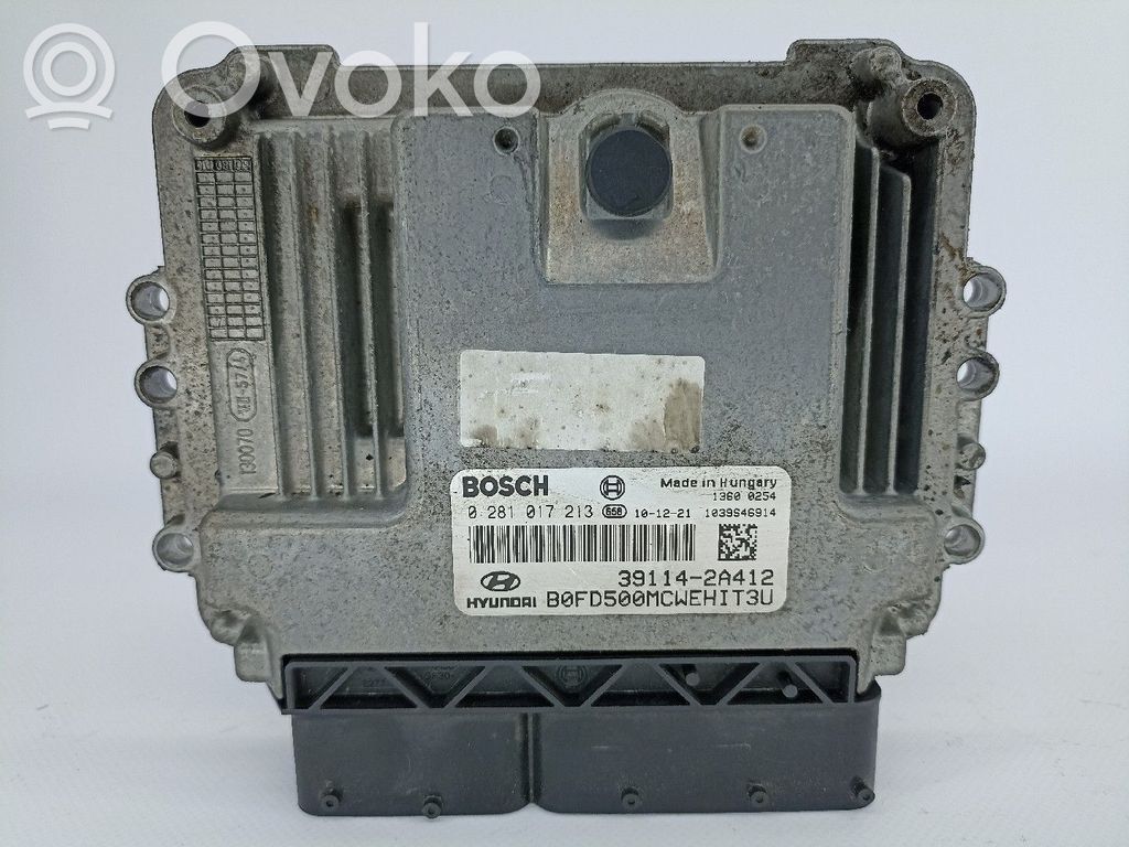 Moottorin ohjainlaite/moduuli   0281017213,391142A412
