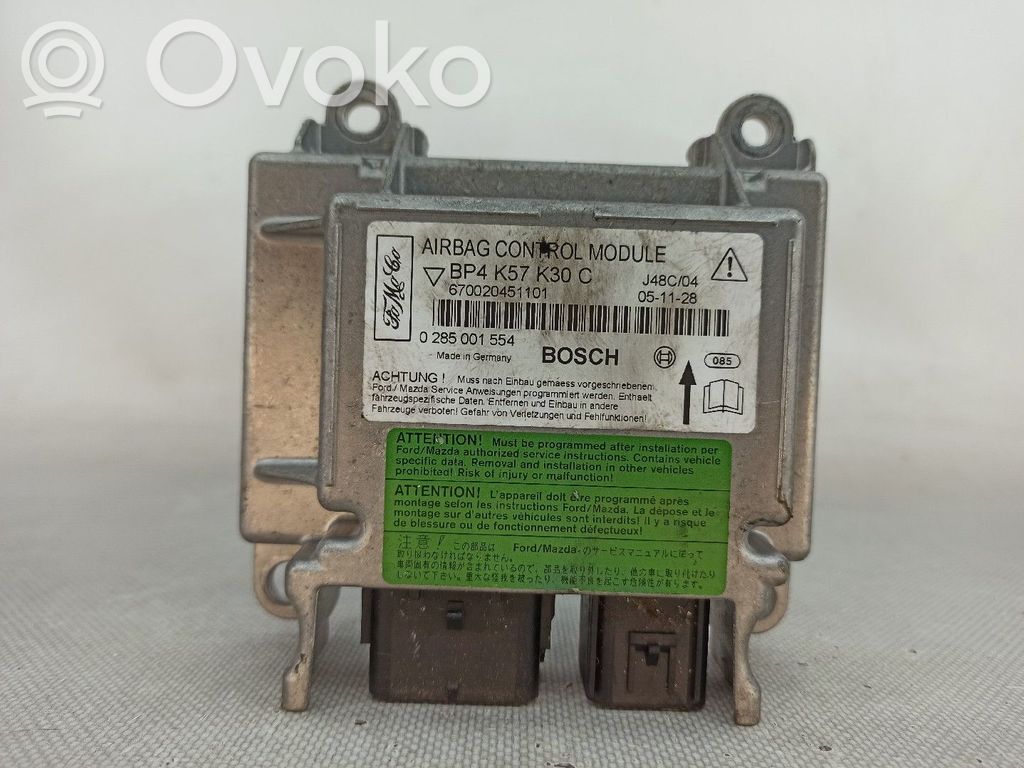 Mazda 3 I Unitate/modul de comandă airbaguri 