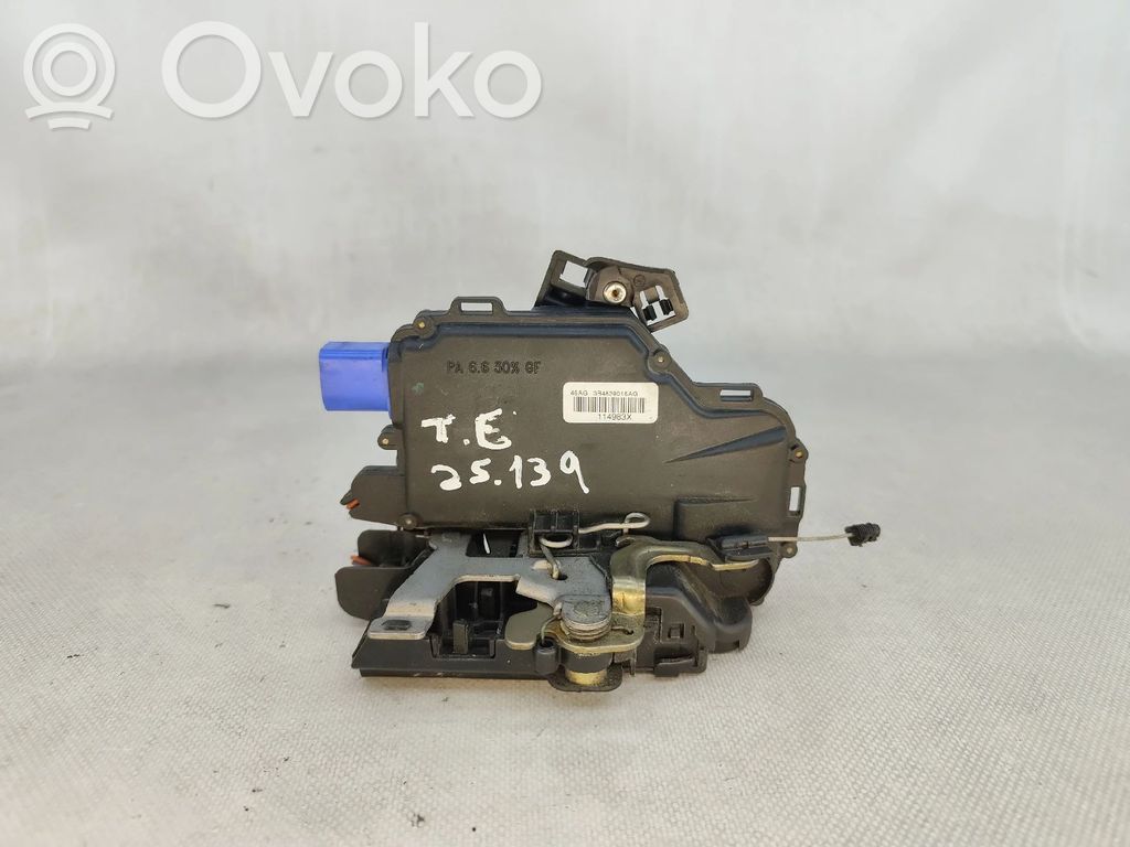Skoda Fabia Mk1 (6Y) Cerradura de puerta trasera 