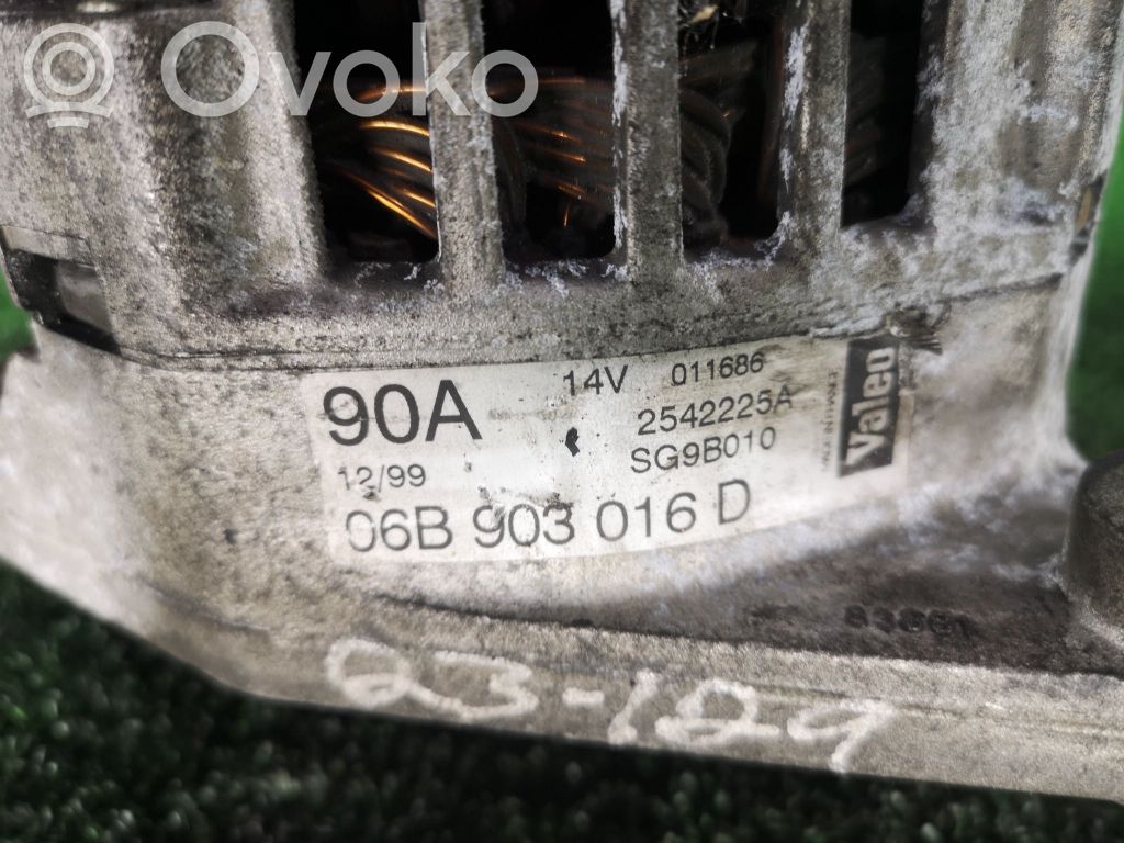 Generator/alternator   06B903016D