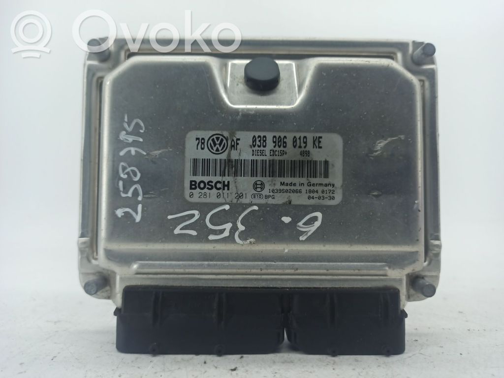 Unitate/modul de control motor   038906019KE