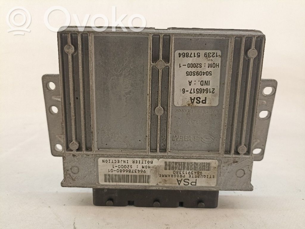 Moottorin ohjainlaite/moduuli   9643786680,21646517