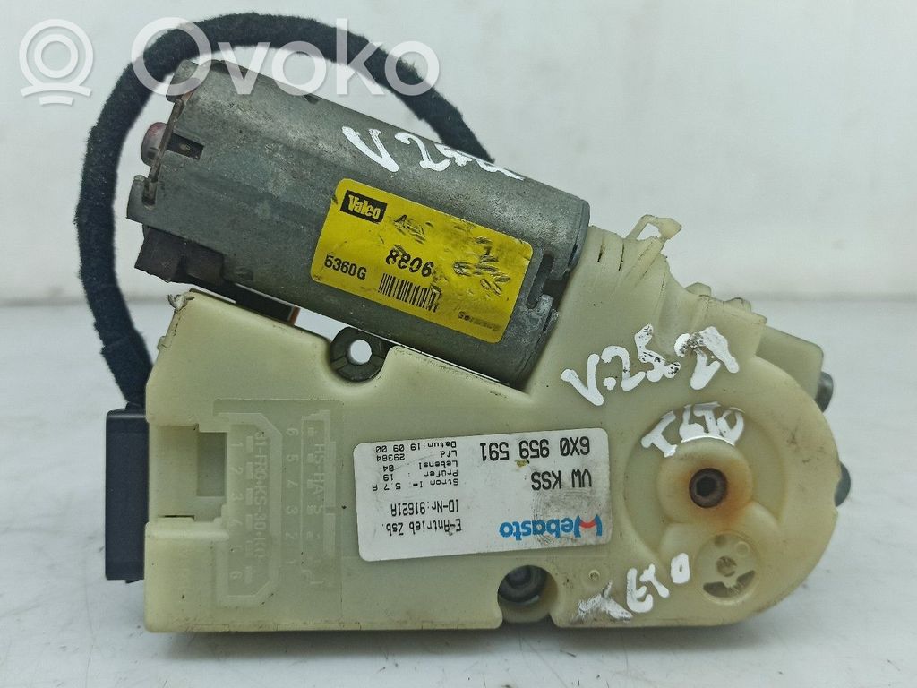 Skoda Octavia Mk2 (1Z) Motor de techo plegable