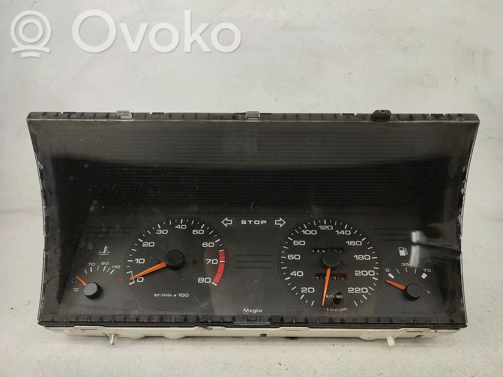 Peugeot 405 Tachimetro (quadro strumenti) 