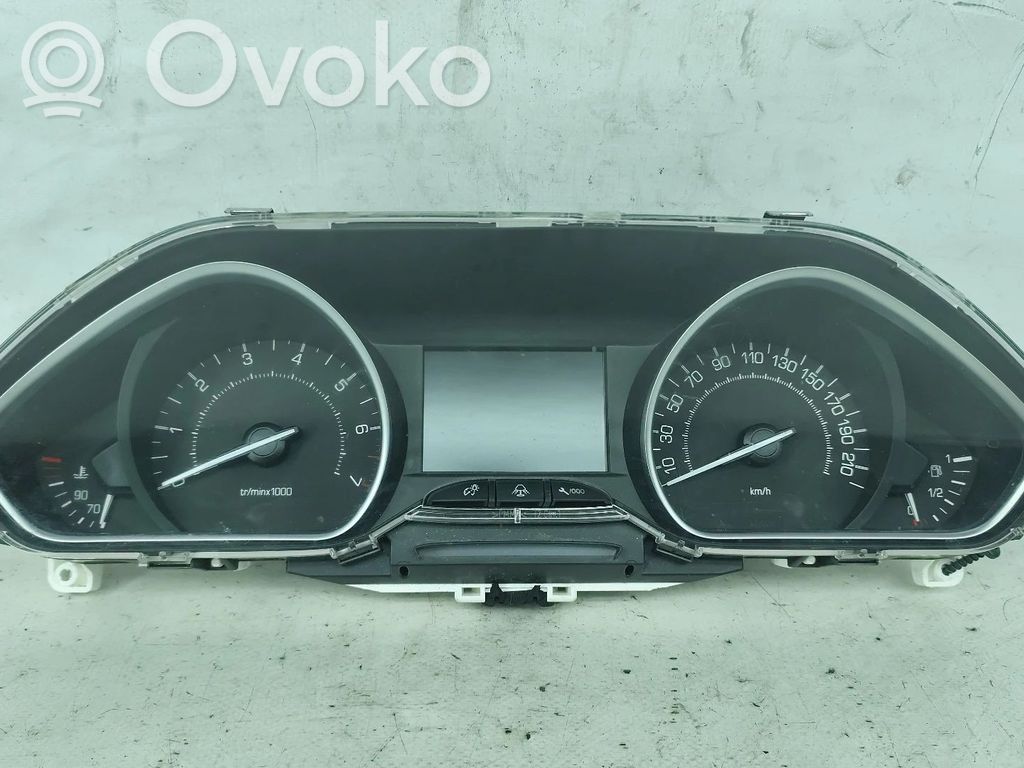 Peugeot 208 I Tachimetro (quadro strumenti) 