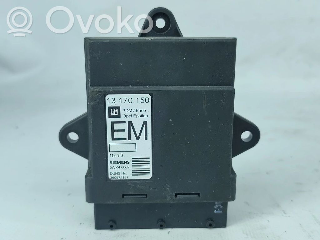 Unité de commande module de porte   13170150,360572197,5WK46002