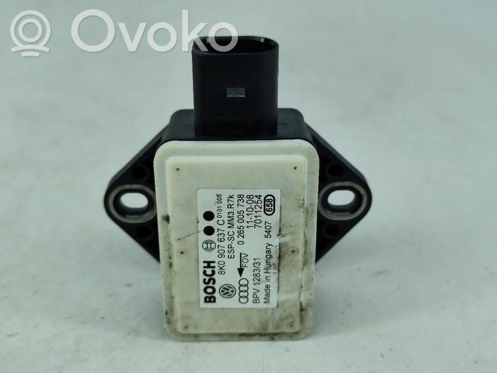 Unidad de control ESP (sistema de estabilidad)   8K0907637C,0265005738