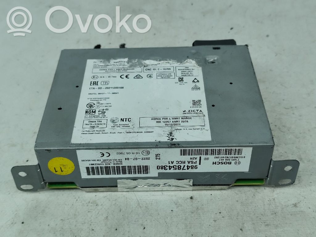 Opel Corsa F Unitate principală radio/CD/DVD/GPS 