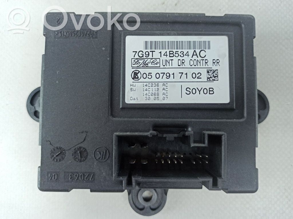 Sterownik / Moduł drzwi   7G9T14B534AC