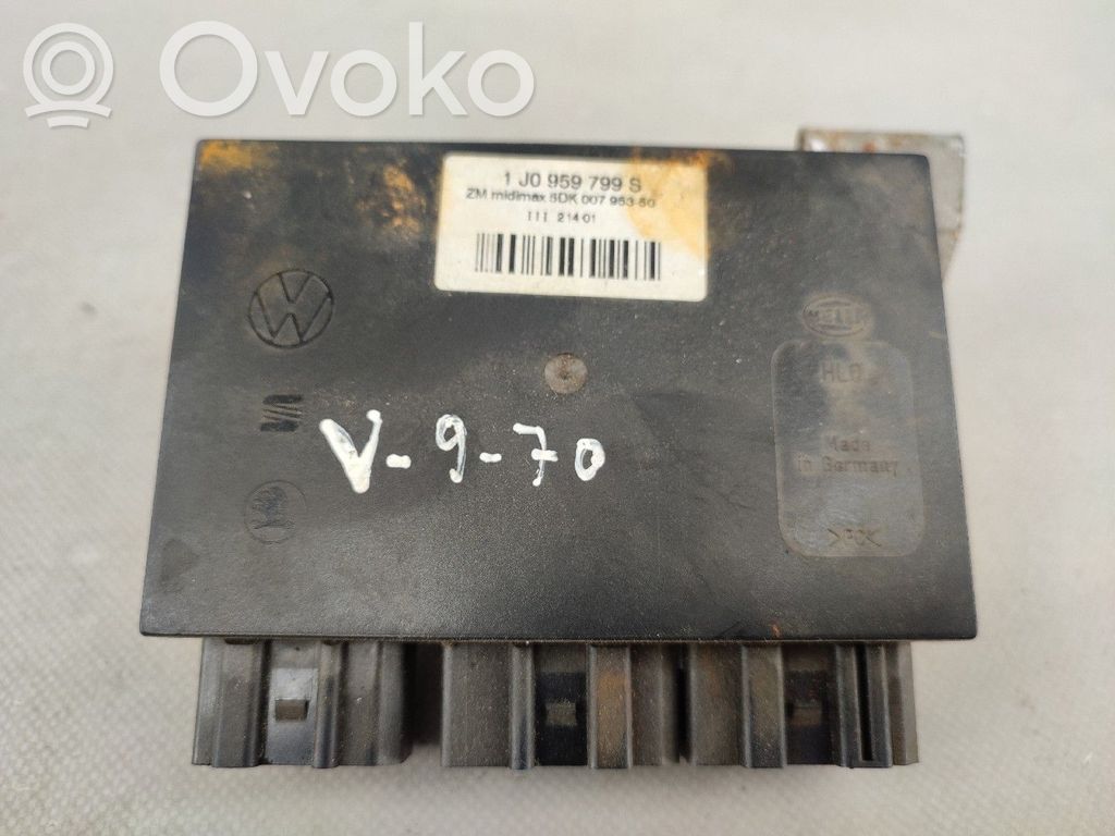 Unitate/modul de control motor   1J0959799S