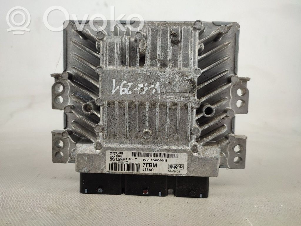 Unidad de control/módulo del motor   6G9112A650MM,5WS40416L,5WS40416LT
