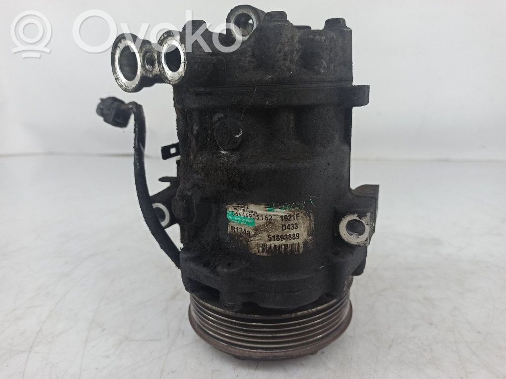 Fiat Punto Evo Compressore aria condizionata (A/C) (pompa) 