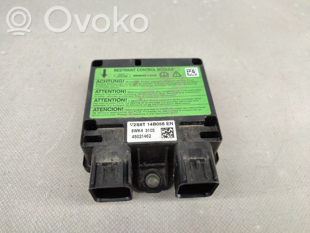 Unitate/modul de comandă airbaguri   2S6T14B056EN,5WK43103