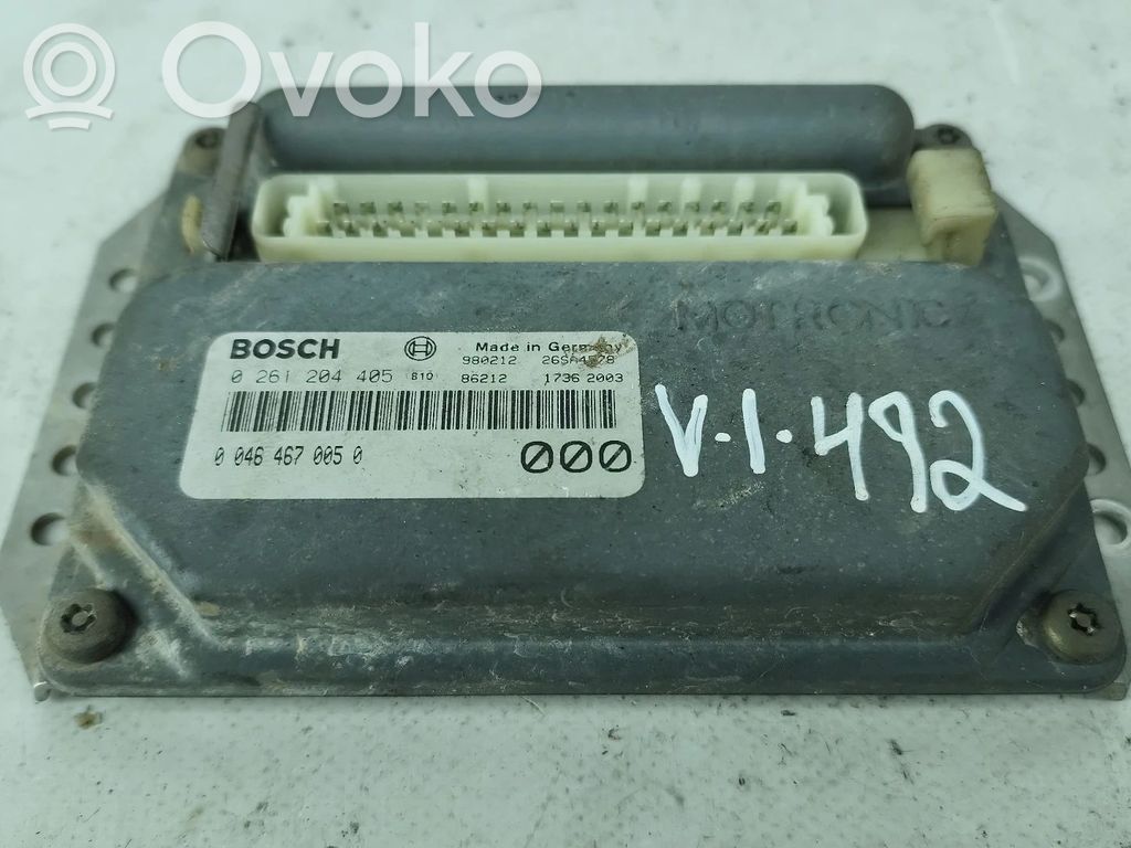 Unidad de control/módulo del motor   00464670050,0261204405