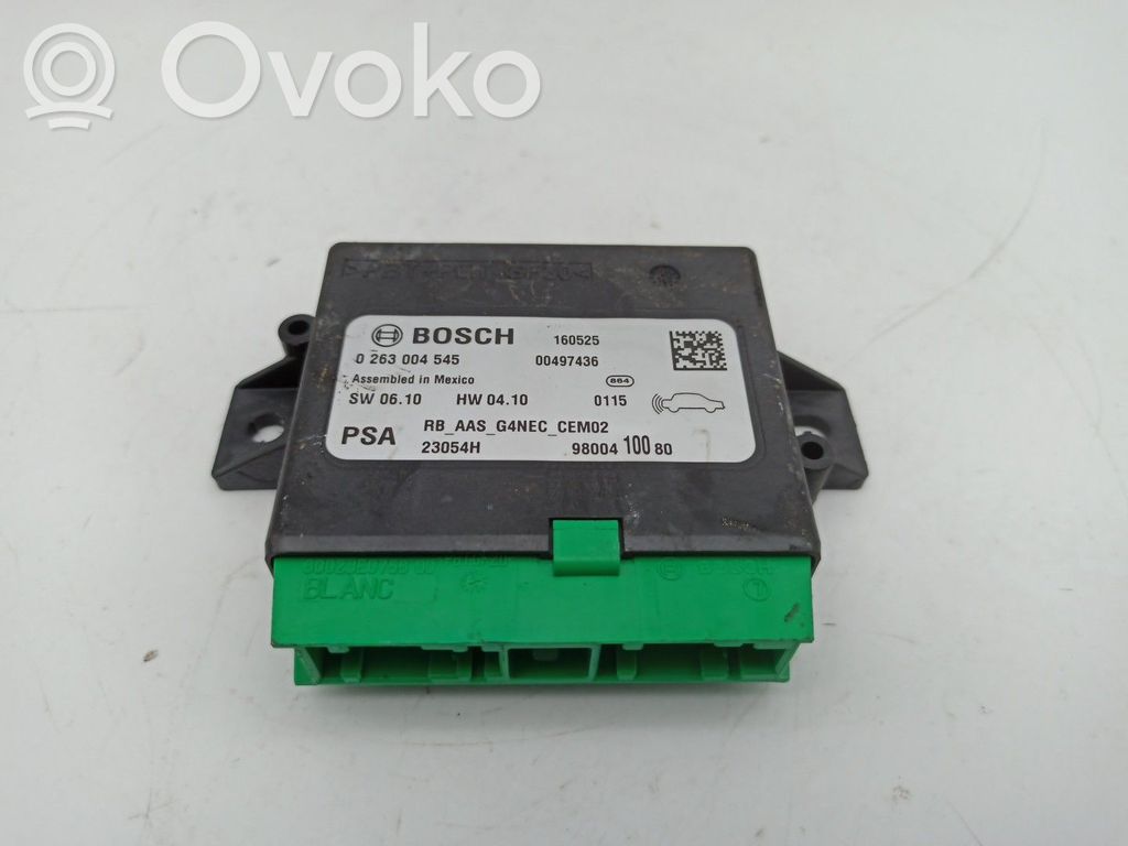 Citroen C4 II Sensor de aparcamiento PDC 