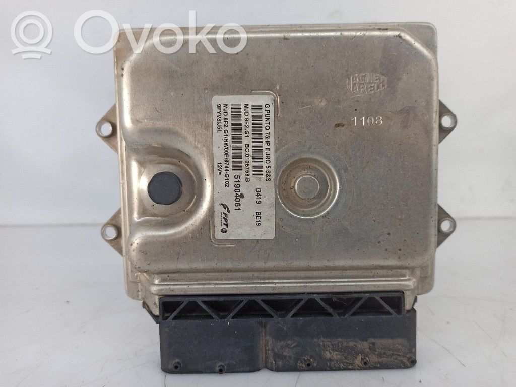 Fiat Punto Evo Centralina/modulo del motore 
