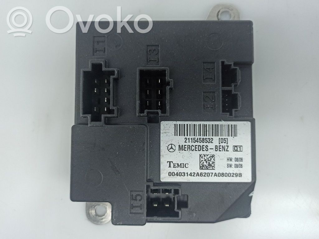 Mercedes-Benz E W211 Unitate/modul de control motor
