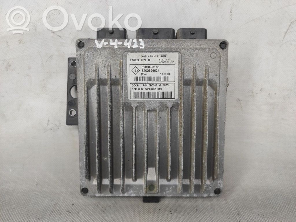 Unidad de control/módulo del motor   8200498188,8200626634