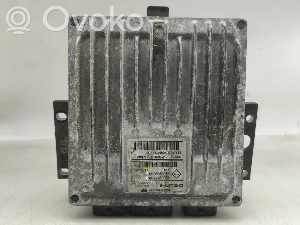 Unidad de control/módulo del motor   8200909666,8200911560